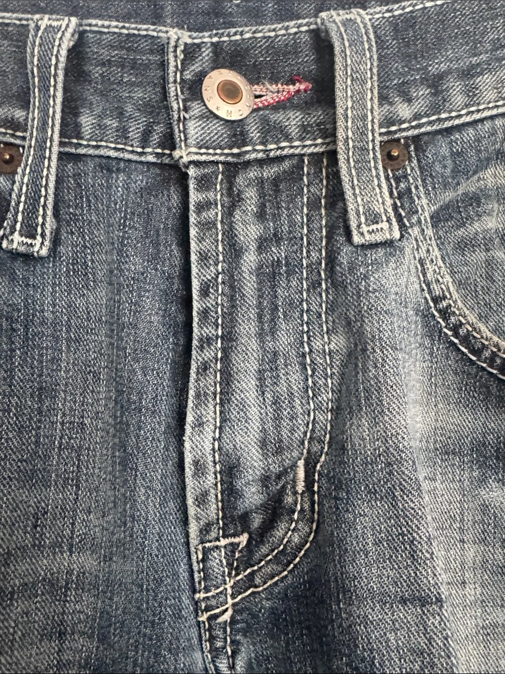Cinch hems bottom straight